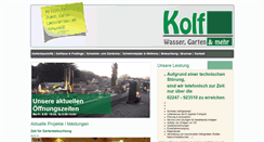 Desktop Screenshot of kolf.de